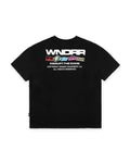 MARK BOX FIT TEE - BLACK