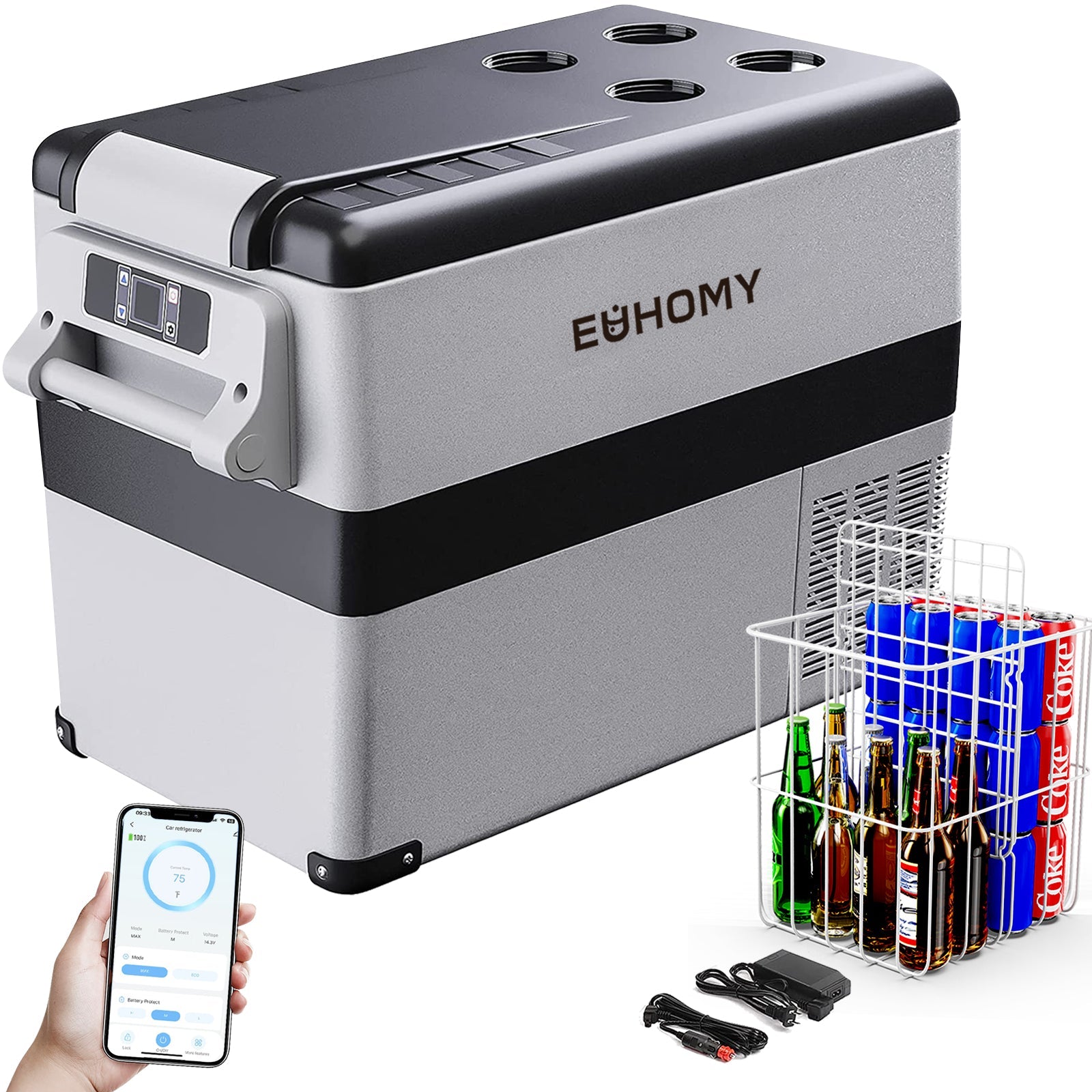 Euhomy Rover H1 Car Refrigerator (37QT/48QT/59QT)