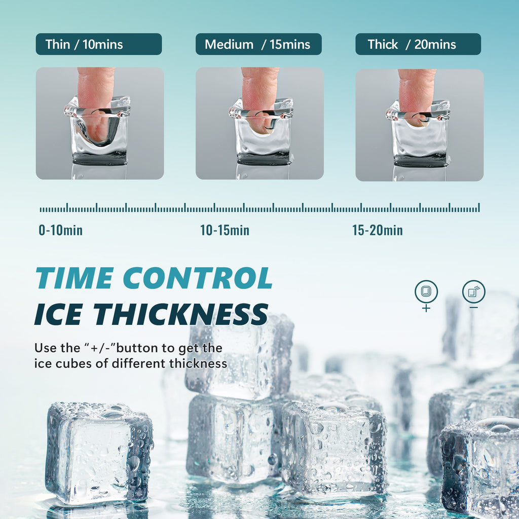 Euhomy Tile Plus Cube Ice Maker