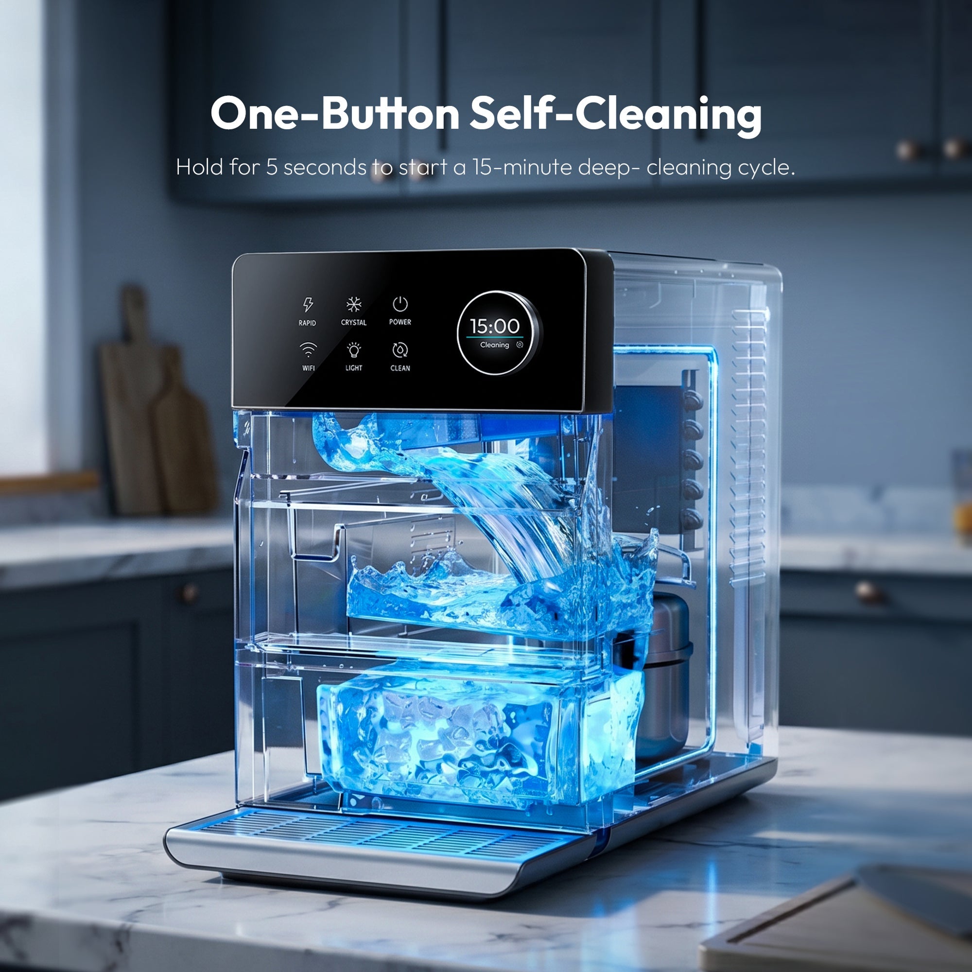 Euhomy Rock Plus Square Ice Maker