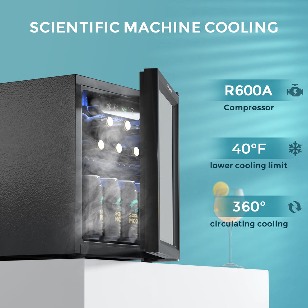 Euhomy Fizz 55 Beverage Refrigerator