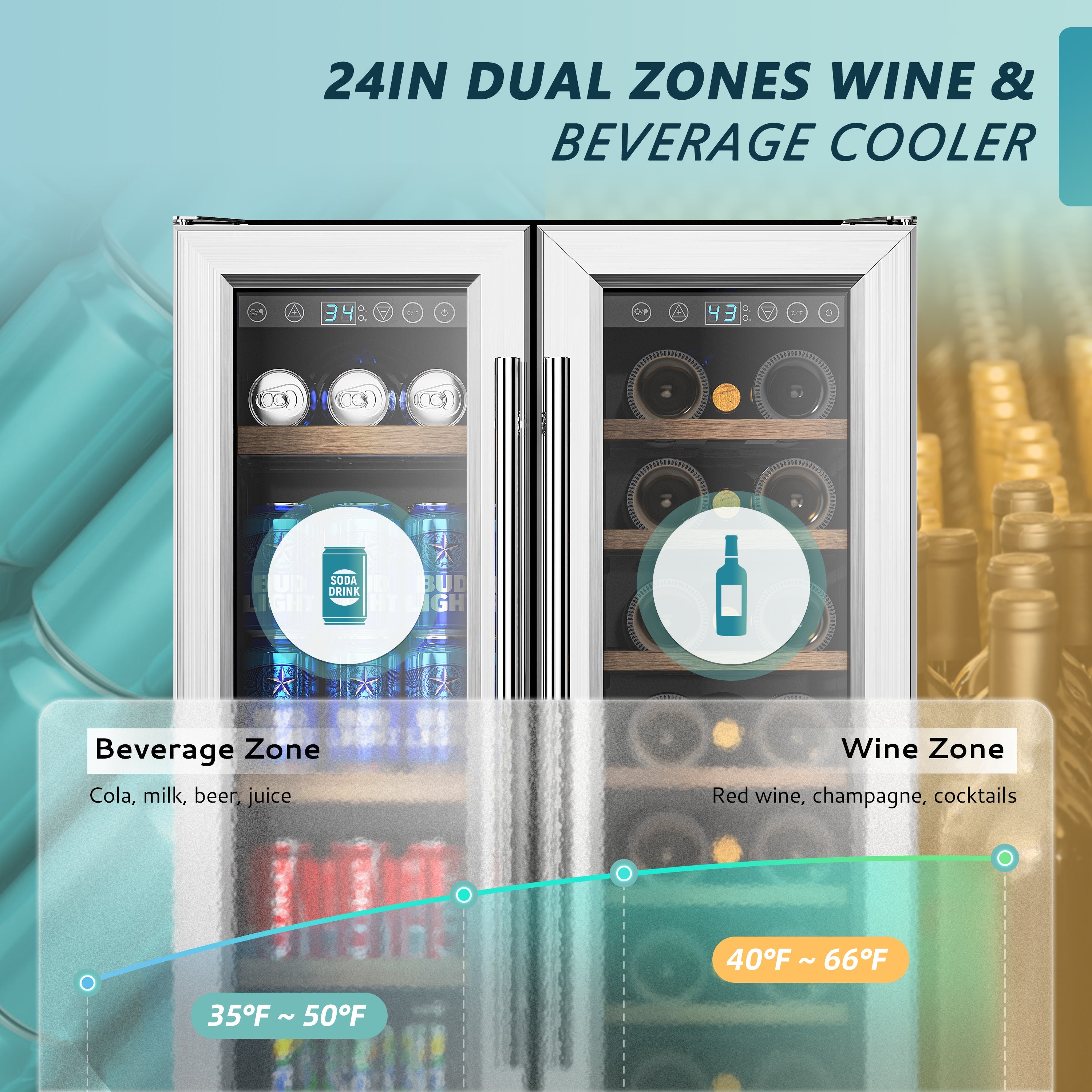 Euhomy Spring 160 Beverage Refrigerator