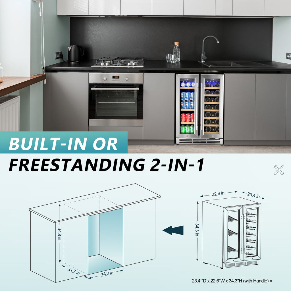 Euhomy Spring 160 Beverage Refrigerator