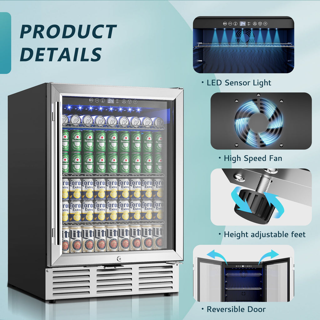 Euhomy Splash 150 Beverage Refrigerator
