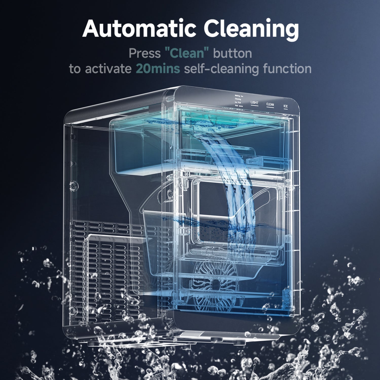 Euhomy Pearl L1 Plus Nugget Ice Maker