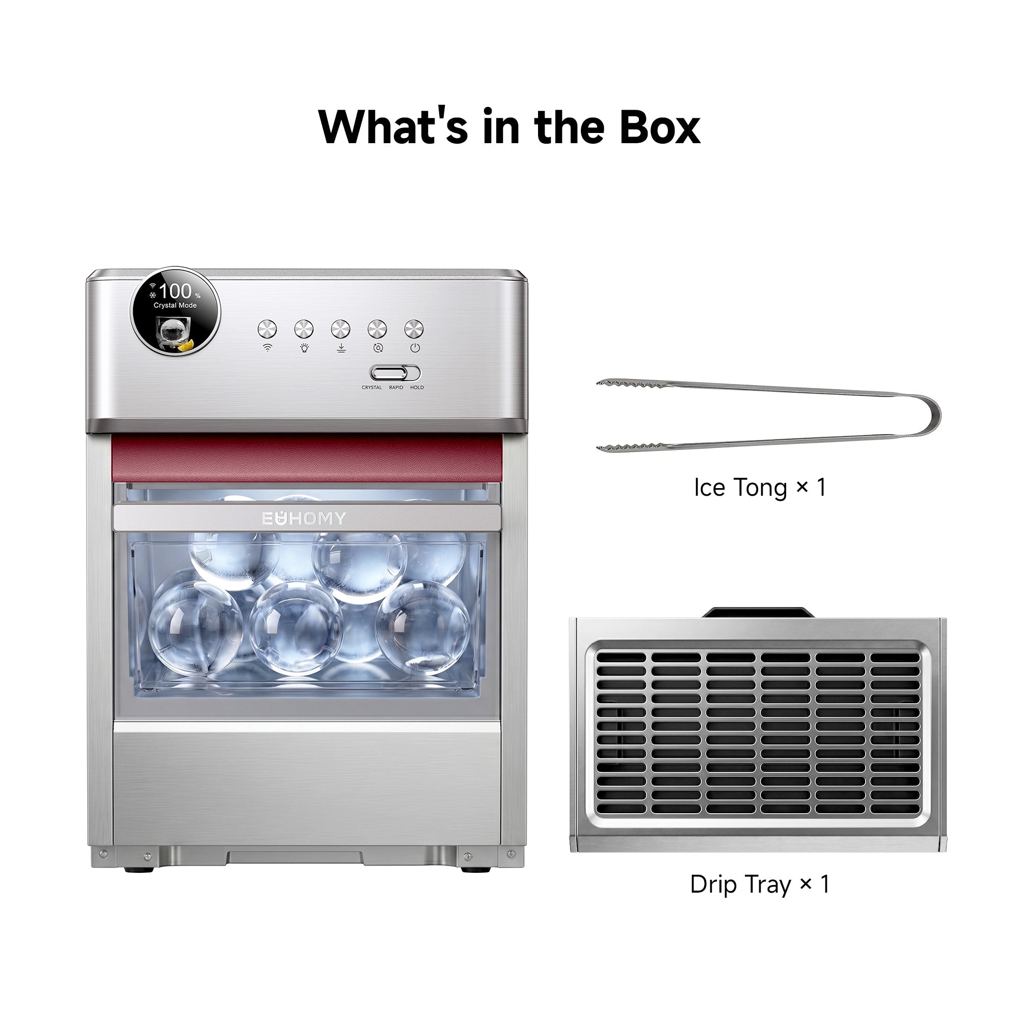 Euhomy Rock Pro Sphere Ice Maker
