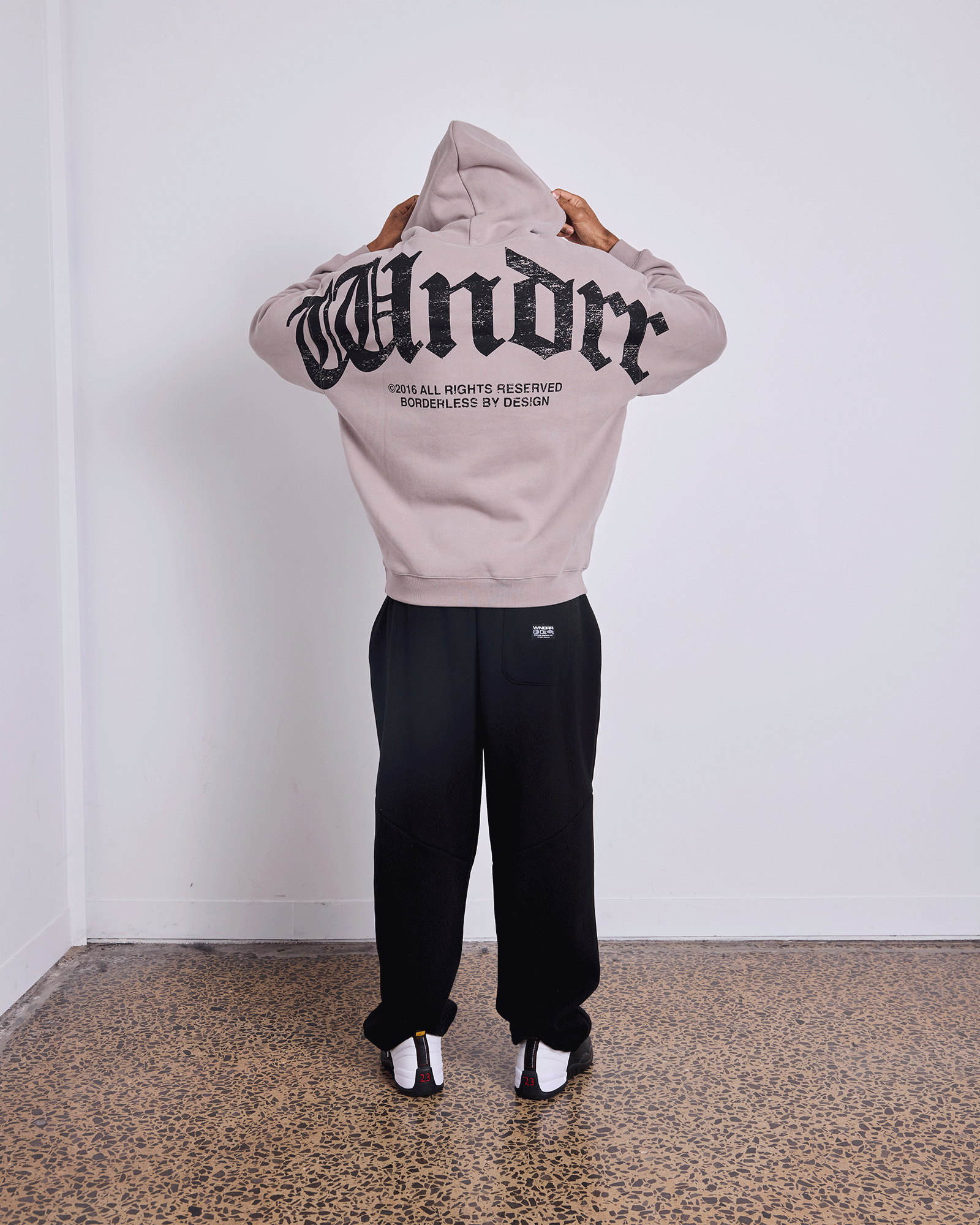 REVIVAL HOOD SWEAT - MOON GREY